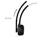 G-Cord 2 Pack Bluetooth Office Headsets with Mic, Retractable Wireless Headphones for Skype, VoIP, Truck Driver, Call Center