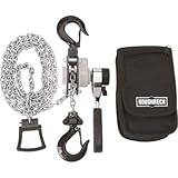 Roughneck Manual Lever Chain Hoist - 1/4-Ton Capacity, 12in. Head Room