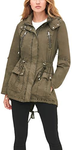 levi's women's lightweight cotton hooded anorak