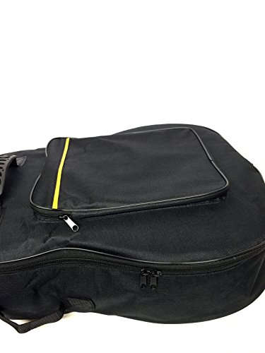 Tetra-Teknica TourPro Series TGB-01 41 Inch Foam Padded 600D Nylon Guitar Gig Bag with Zippers - Thumbnail 2