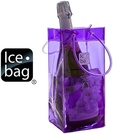 Ice Bag Is Portable and Folds for easy Storage - Purple 107623, Set of 2