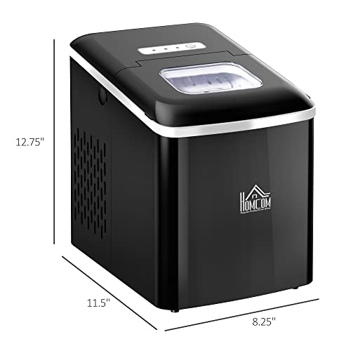 Portable Countertop Ice Maker Machine, 9 Cubes in 8 Minutes, Ice