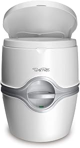 Thetford Porta Potti 565E Electric Portable Toilet White Grey 448x388x450 mm view 3
