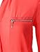 Luna Flower Women's Front Pocket Zipper Button Down Colorful Shirt Tops