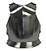 RedSkyTrader Mens Medieval Steel Chest Plate Armor One Size Fits Most Metallic