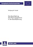 Image de Abschöpfung des Planungsgewinns in der Bauleitplanung (Europäische Hochschulschriften / European University Studies / Publications Universitaires Eu