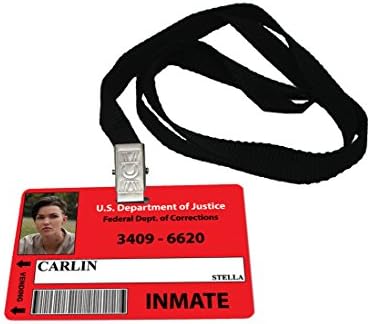 Stella Carlin OITNB Novelty ID Badge Prop Costume