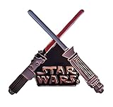Star Wars Crossed Lightsabers Enamel Metal PIN