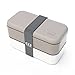 monbento MB Original Bento Box, Grey/White