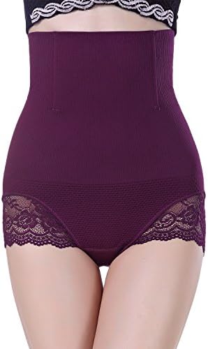 Twinkle Pinkel Women Body Shaper High Waist Butt Lifter Tummy Control Panty Slim Waist Trainer (Purple, XL/XXL)