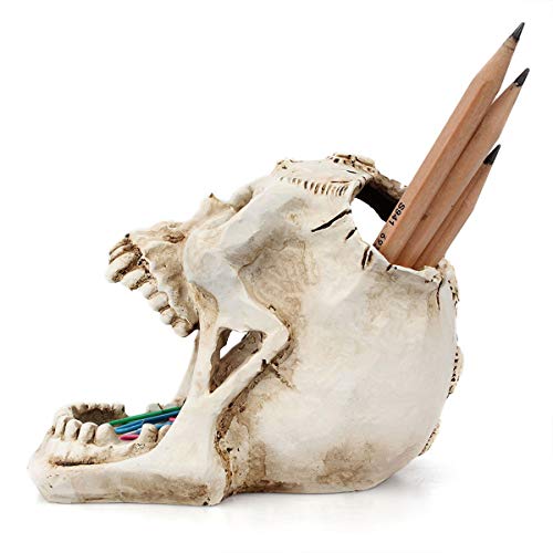 Skull Office Stationery Holder - Image 4