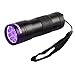 Kmashi 12 LED Pet UV Light Urine Stain Detector Blacklight Flashlight