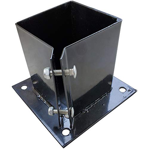 Heavy Duty 4x4 Inches Wood Posts Base Cover 4 Pack Fence Post Support