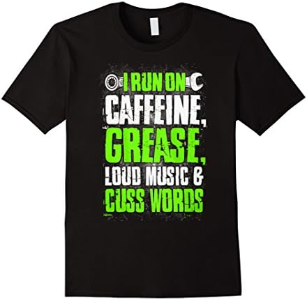 Men's Mechanic T-Shirt Large Black