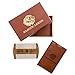 PRIME Beard Comb By Majestic Samson - Wooden Beard Mustache - Hair Comb For Men- Anti-Static Comb Made of Red Sandalwood With Amazing Smell- Fine Touch Comb With Pocket Case- Great Gift Idea