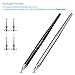 EVOLVA FUTURE TECHNOLOGY Newly Released Elegant Stylus Pen with Extra Long Expectancy Infinite Renewable Capacitive Spring Disc for IPad, iPhone and All Touch Screen Devices