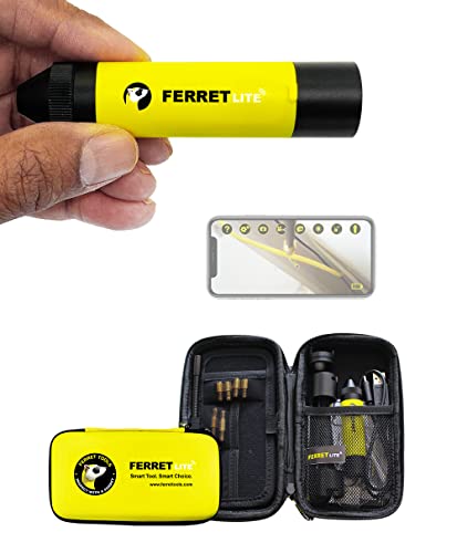 Ferret Lite Wireless Inspection Camera - Multipurpose, Rechargeable, Always Up Viewing Function, Wireless range of up to 130’ (40m) - line of sight.