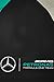 Mercedes Benz Formula 1 AMG Motorsports Compact Umbrella Green/Gray/Black Panels