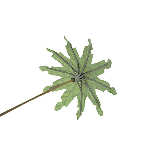 Bilipala Green Tropical Coconut Palm Tree Paper Umbrellas Cocktail Parasol Picks Cupcake Toppers Picks, Pack of 20 - Thumbnail 3