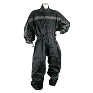 Amazon.com: Motorcycle Rain Gear - One Piece Rain Suit RS5009 Grey M: Automotive