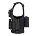 GZ XINXING Black Tactical Airsoft Paintball Vest with Tactical Belt