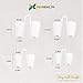 P@J HEALTH Anti Snoring Solution Snore Stopper Devices- Upgraded Nose Vents to Ease Breathing and Snoring(Set of 8)