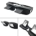 ANRRI Bed Prism Glasses Lazy Spectacles Horizontal Glasses Lie Down Reading/Watching TV, Myopia usable,Black
