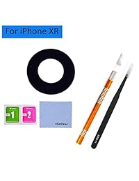 oGoDeal OEM trasera cámara de cristal cubierta de lente de repuesto para iPhone XR A1920, A2097 original con kit de herramientas y Ahesive preinstalado