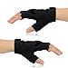Trideer Ultralight Workout Gloves, Flexible Gym Gloves with Anti-slip Silica Gel Grip & Adjustable Velcro Strap, Exercise Gloves for Row Machine (Men & Women) (Black, L (Fits 8.0-8.7 inches))