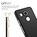 Nexus 5X Case, Spigen [Thin Fit] Exact-Fit [Black] Premium Matte Finish Hard Case for Nexus 5X (2015) - Black (SGP11756)