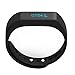 Fitness Tracker, Morefit M5s Plus Touch Screen Bluetooth Smart Wristband (Black)