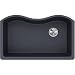 Elkay ELGUS3322RGY0 Quartz Classic Single Bowl Undermount Sink, Dusk Gray