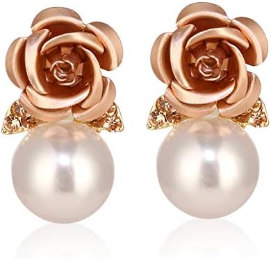 Wedlock Brown Gold Plated Bohemia Style Party Wear Earrings Jewelry for Women