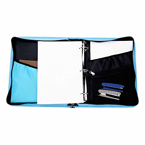 Vaultz Locking Zipper Binder, 2.28" x 11.22" x 14", Koala Pattern