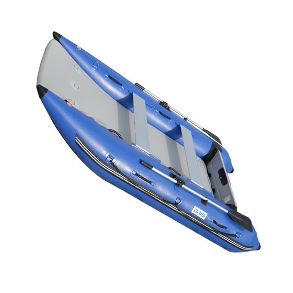 BRIS-11-ft-Inflatable-Catamaran-Inflatable-Boat-Inflatable-Dinghy-Mini-Cat-Boat-Blue