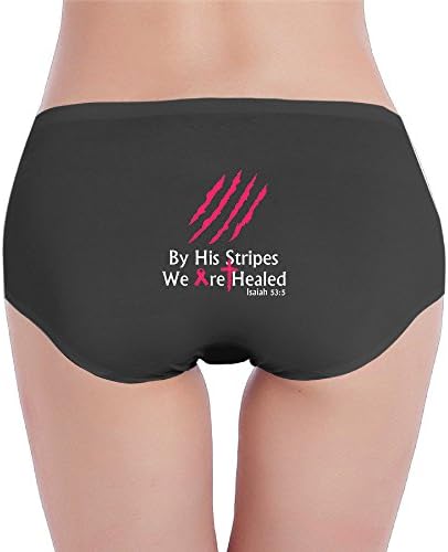 Stripes We Are Healed Christian Faith Hipsters Cotton Underwear Undies