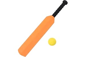 Kokiya Cricket Bat, Sports Toys Durable Family Games EVA Foam Training Aid, Cricket Game, for Indoor, Outside Play, Beginners