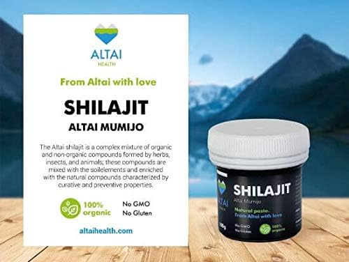Natural Shilajit Altai Trace Mineral (Salajeet) (100)