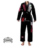 SKANDA Jiu-Jitsu Female Pearl BJJ GI Black Jiu