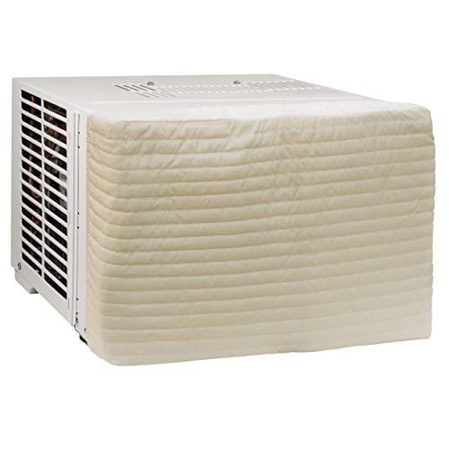 HomeCrate Quilted Indoor Air Conditioner Cover, Double Insulation, Small