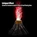 NICREW Aquarium Volcano Ornament Kit, Air Bubbler Decorations for Fish Tank, Aquarium Air Bubbler with Red LED Lightthumb 2