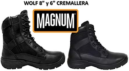 Bota Magnum Wolf 8.0 SZ Cremallera: Amazon.es: Zapatos y complementos