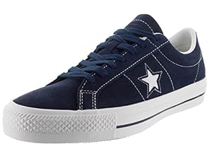 Image of Converse Cons One Star Skate Suede Leather Sneaker Navy Blue (10.5 US Men)