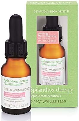 Spilanthox therapy, Direct Wrinkle Stop, Anti-Ageing Concentrate for Smoothing Facial Expressions & Reducing Wrinkles