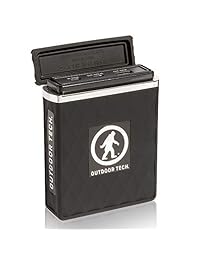 Kodiak Plus Ultra   Banco de energía impermeable de 13.000 mAh, negro cromo