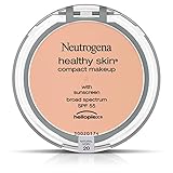 Neutrogena Healthy Skin Compact Makeup Foundation, Broad Spectrum Spf 55, Natural Ivory 20, .35 Oz.