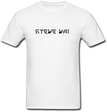 IIP powerful Mens Steve Vai 2016 logo T-Shirt for men White L