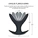 Utimi Butt Plug 10-speed Vibrating Anal Stopper Ass Anchor Dilating P Spot Stimulator