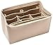 HEALTHLOVE Felt Purse Organizer Insert Bag organizer for Handbag Choice 3 Size (Small, Camel)