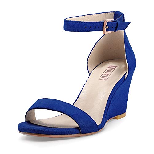 IDIFU Women's Classic Wedge Heels Sandals